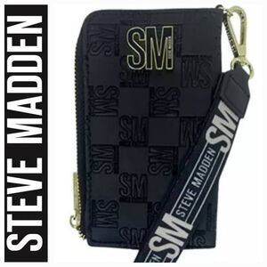 Steve Madden BLuigi Logo Wristlet